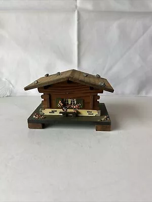Vintage Lador Musical Box Wood Cabin Swiss Movement Dr. Zhivago • $0.99