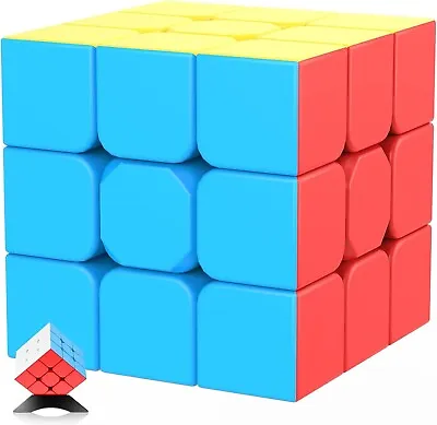 Yuxin Little Magic 3x3x3 Stickerless Speed Cube With Display Stand • $6.99