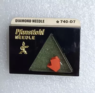 740-D7 Vintage NOS PFANSTIEHL  Diamond Genuine ADC Phonograph Stylus Needle  • $12.10