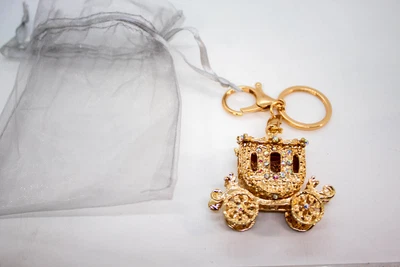 $9.99 • Buy Vintage Kirks Folly Cinderella Carriage Keychain