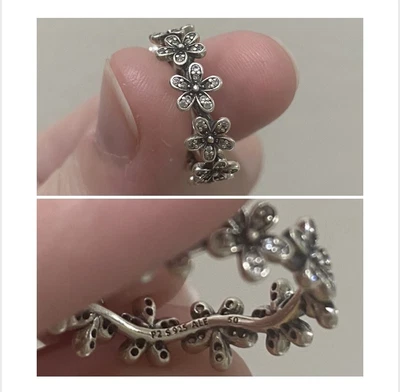 $36 • Buy Pandora Daisy Ring Size 50