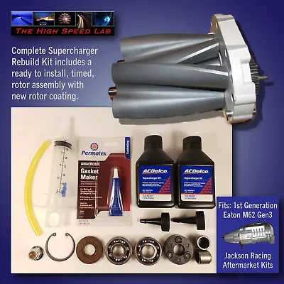 Supercharger Rebuild Kit Jackson Racing M62 Gen3 Miata Honda Focus Sebring *core • $2671