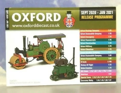 £1.95 • Buy Oxford Diecast 48 Page Pocket Catalogue September 2020 To January 2021 Schedule