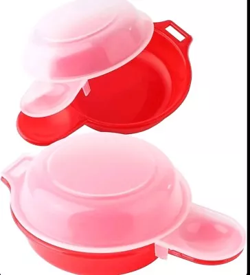 2 Set Easy Eggwich Microwave Egg Cooker Fast Muffin Egg Sandwich Breakfast Pan • $9.85