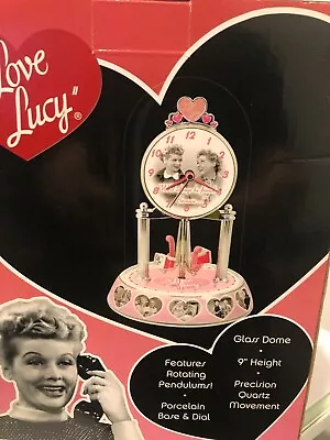 Rare M.Z. Berger & Co. I Love Lucy Anniversary Clock NEW • $54.44