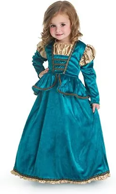 Little Girls Merida Costume From Disney Movie Brave W/Wig Size 3-5 Years • $28