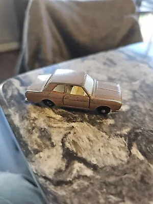 Vintage Lesney Matchbox Series  No. 25 Champagne Ford Cortina (1968) • $10
