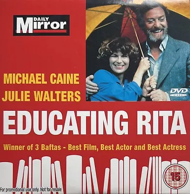 Educating Rita - Michael Caine & Julie Walters - Daily Mirror Promotional DVD • £2.25