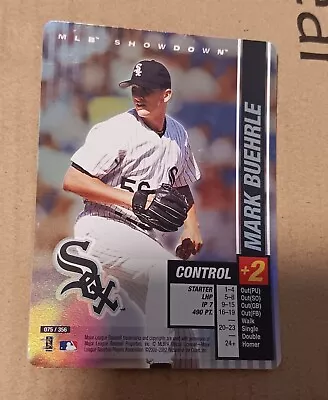 MLB Showdown 2002 - Mark Buehrle - 075/356 • $3