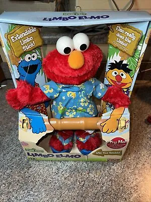 Vintage 2002 Fisher Price Sesame Street Limbo Elmo Doll Sing/Dance MINT! • $35