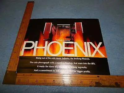 Seeburg SMC2 Phoenix Advertising Brochure (8 Pages) • $15