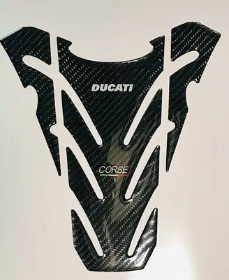 DUCATI CORSE Tank Protector  Carbon Fiber • $38.03