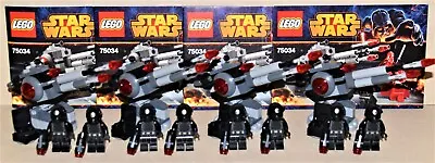 £45.82 • Buy Lego Death Star Troopers With Laser Cannons Lot Used Complete 75034