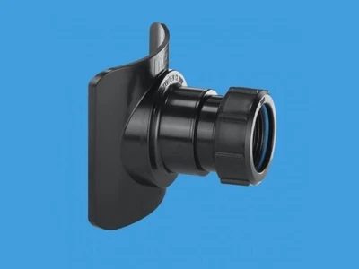 £16 • Buy McAlpine Mechanical Soil Pipe Boss Connector 2  Black