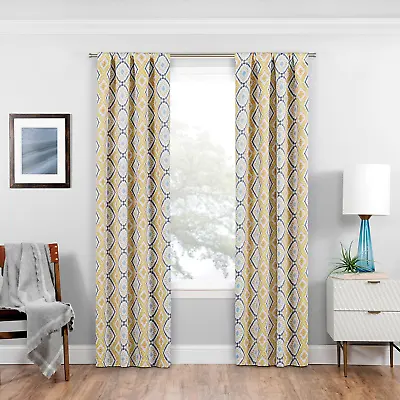 ECLIPSE Room Darkening Curtains For Bedroom - Morrow 37  X 63  Thermal Insulated • $13.20