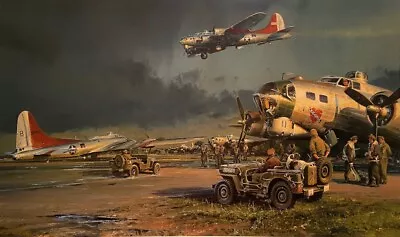 Robert Taylor COMPANY OF HEROES B-17 Masters Of The Air Aviation Art Print • $195