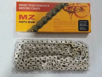 Motorized Bicycle Heavy Duty  Chrome 415 H-120l Chain  master Link Included • $10