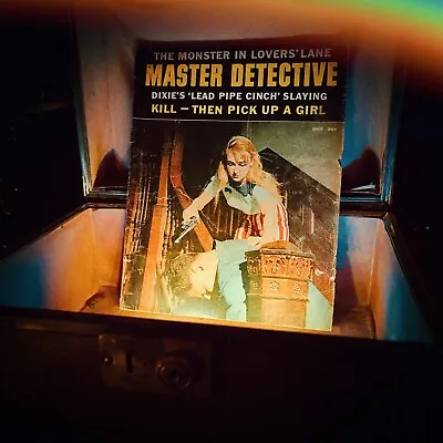 Master Detective December 1963 Lew Merrim Cover Charles Walker  • $20