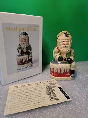 $230 • Buy 2016 Vaillancourt Starlight Chalkware Santa Limited Edition Numbered 452