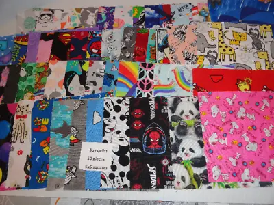 I Spy  Fun Pack-50 5x5 Squares  All Cotton Some Fussy Cut WE CUT YOU SEW. FUN • $15.99