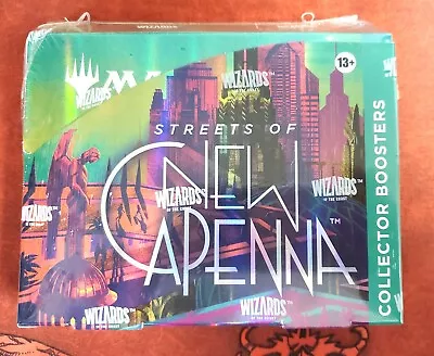 MtG Streets Of New Capenna Collector Booster Box Sealed 12 Packs Free Shipping • $118.99