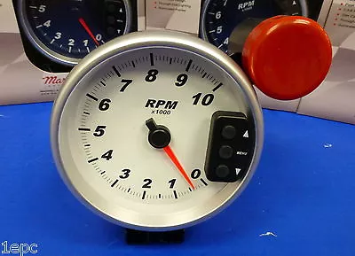 Marshall 3296 5  Tachometer 10000 RPM Memory Tach With Recal Shift Light • $149.99