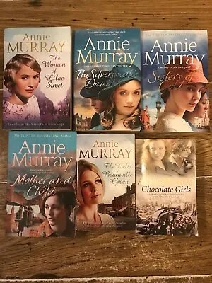 £14.99 • Buy 6 Annie Murray Pbs Silversmiths Daught Women Lilac Sister Gold Mother Choc Bells
