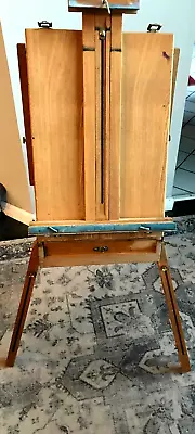 Richeson Heavy-Duty Studio Artist Easel H-Frame Hard Wood Painting Art Easel! • $120