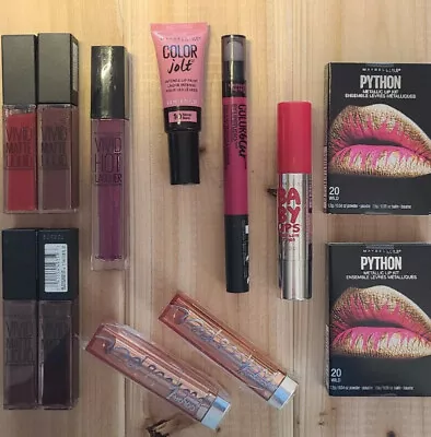 Maybelline Lips! Stain/Gloss/Paint -You Pick Shade Or Style! Mix & Match Disc! • $2.12