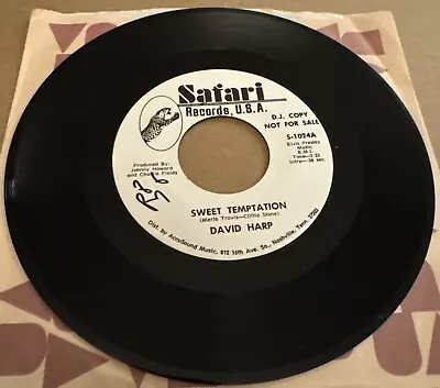 DAVID HARP 45 Sweet Temptation - Safari 1024 MINT Obscure Country • $9.99