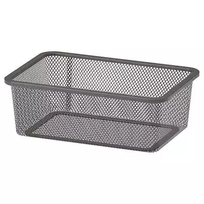 IKEA TROFAST Mesh Wire Basket Dark Gray 20x30x10 Cm • £19.65