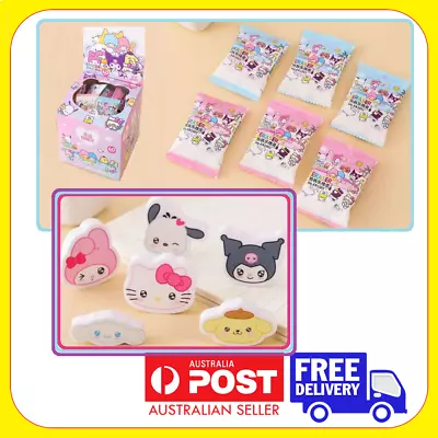 Sanrio Hello Kitty Cinnamoroll Kuromi Party Bag Kawaii Birthday Eraser Blind Bag • $8.95