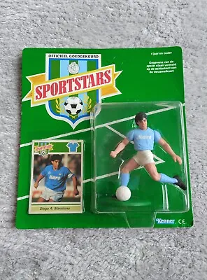 Diego Maradona 1989 Kenner Forza Campioni Action Figure - Sealed In Box - NAPOLI • $75