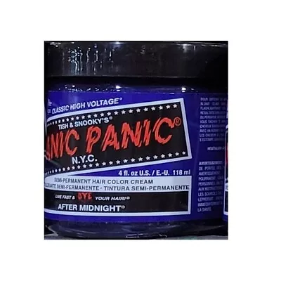 Manic Panic Vegan Semi Permanent Hair Dye Color Cream 4 Oz - Pick Your Color • $10.99