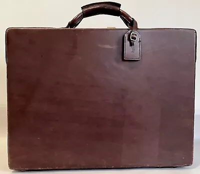 Vintage Hartmann Belting Leather Hardside Briefcase Attaché Combination Lock • $125