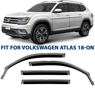 Rain Guards Vent Visors Shade For 2018-2024 Volkswagen (VW) Atlas • $73.49