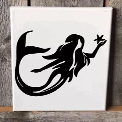 Mermaid Star Vinyl Sticker Decal Tumbler Laptop Car Cup -Pick Color/Size • $3.50