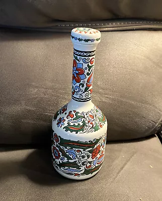 METAXA Hand Made Porcelain Bottle Decanter S & E & A METAXA Empty 11 H • $15