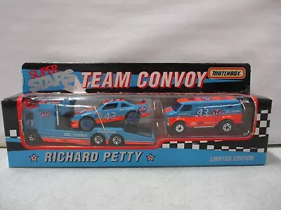 1991 Matchbox Super Star Team Convoy Richard Petty STP 1/64 • $5.90
