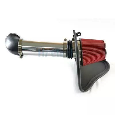 Cold Air Intake + Heat Shield For 5-10 Challenger Charger 300C 5.7L 6.1L V8 Red • $42.25