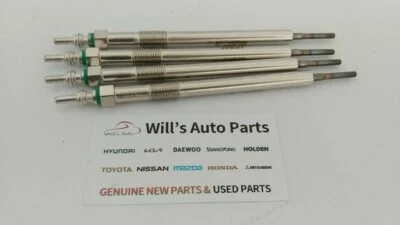 $189.89 • Buy Actyon Sports Q150 Series 4cyl 2.0l Td Glow Plug X4ea Set Genuine New Ssangyong