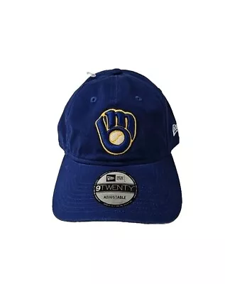 MLB Milwaukee Brewers New Era  9TWENTY Adjustable Strapback Hat Cap • $15.99