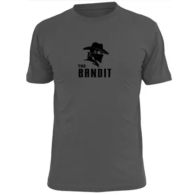 Mens The Bandit T Shirt Outlaw Revolutionary Gangster Cowboy • £6.99