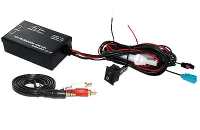 Vauxhall AUX IPod Fakra Wired FM Modulator Transmitter FMMOD4 IPhone MP3 Connect • £44.99