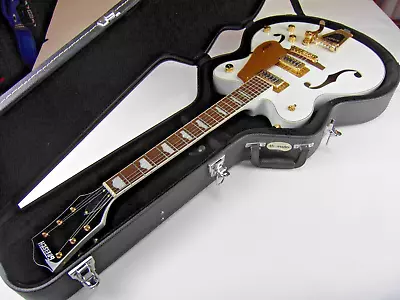 E-Guitar Gretsch Model G5422TG Orange Bisby Snowcrest White Electric • $1471.08