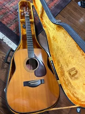 YAMAHA Acoustic Guitar FG-500 Red Label With Hard Case Jacaranda 1969-72 • $5567.06