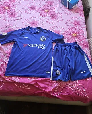 £25 • Buy Chelsea Football Jersey Blue Medium With Short
