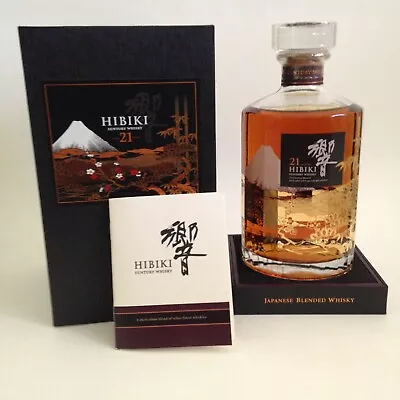 Suntory Hibiki 21 Years Old Limited Edition Mt Fuji Japanese Blended Whisky • $2388