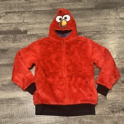 Sesame Street Furry Elmo Hoodie Full Zip Hooded Sweatshirt • $60