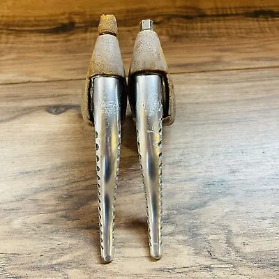 Vintage Mafac Non-Aero Drilled Road Brake Levers Cracked Hoods • $89.99